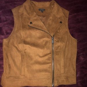 Suede Vest